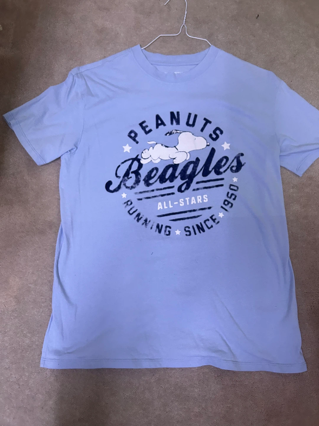 Peanuts Beagles Running All-Stars T-Shirt XS/TP