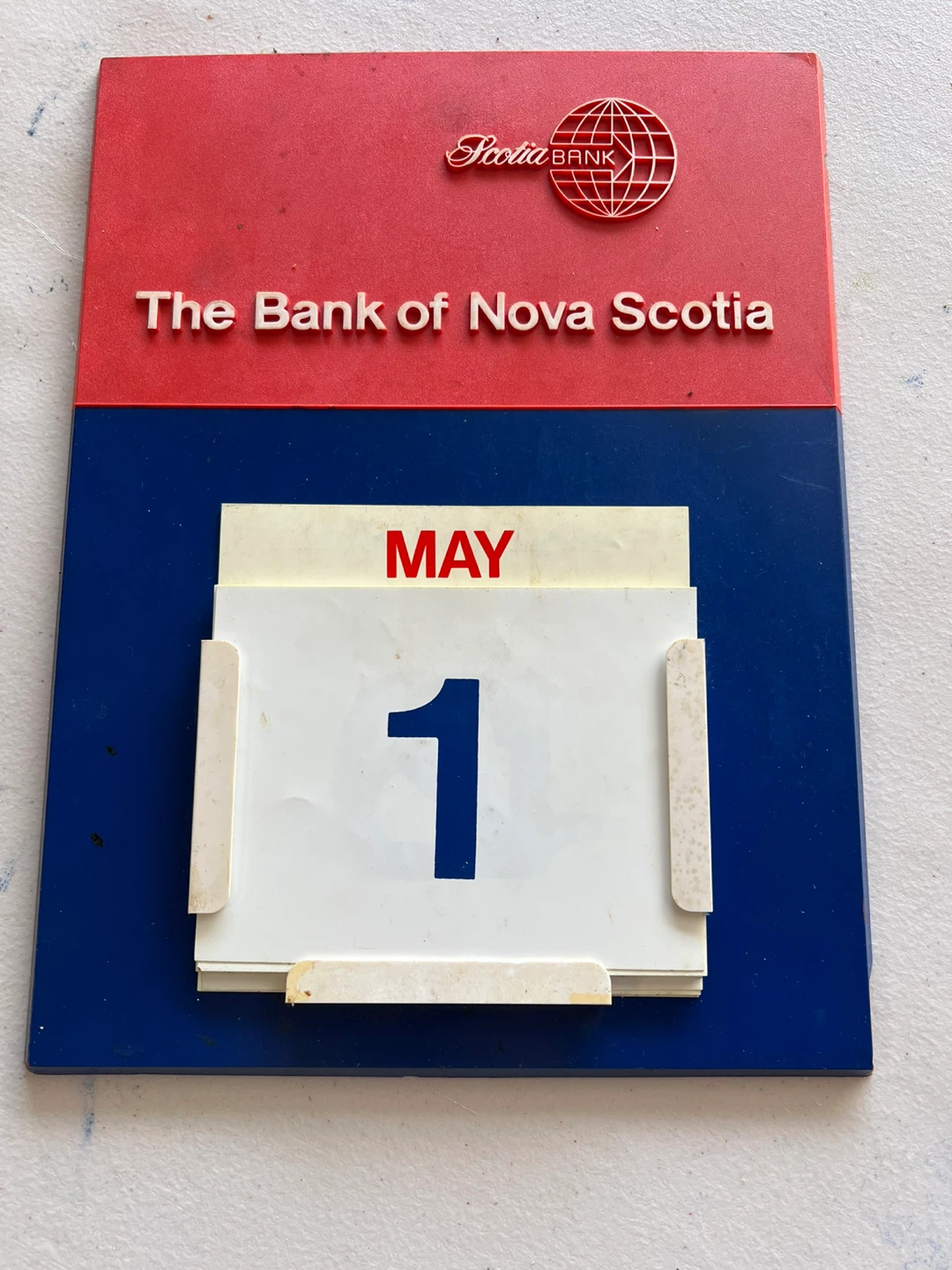 Vintage Scotiabank Calendar