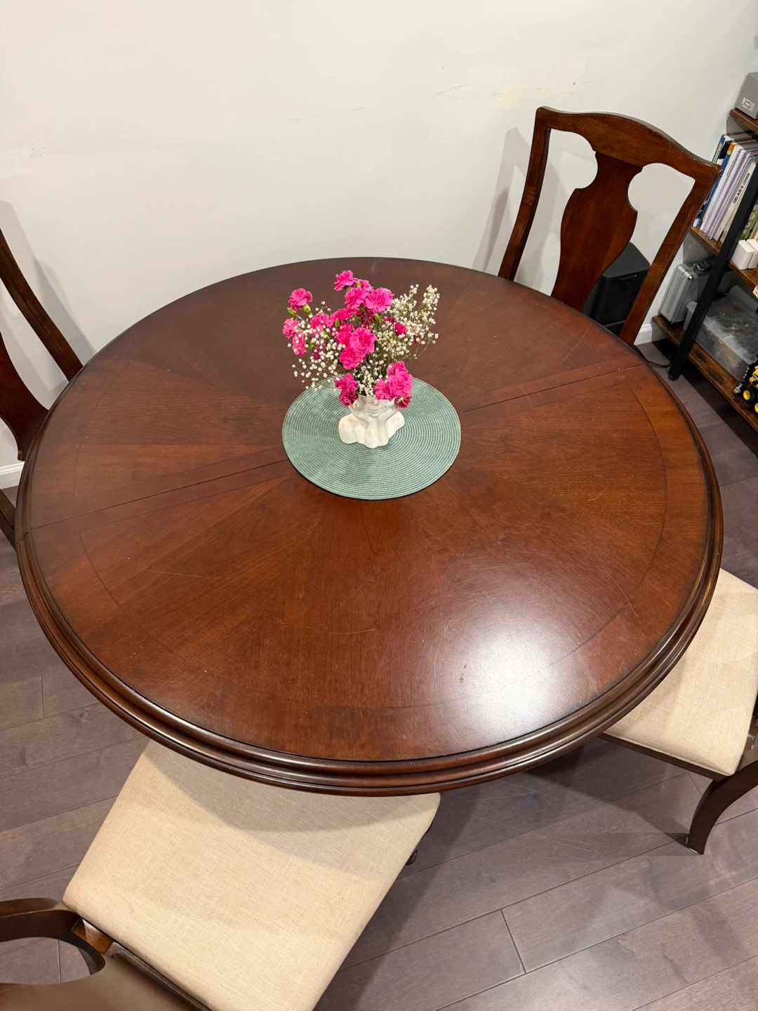 Round Dining Table with 4 Chairs - photo 4
