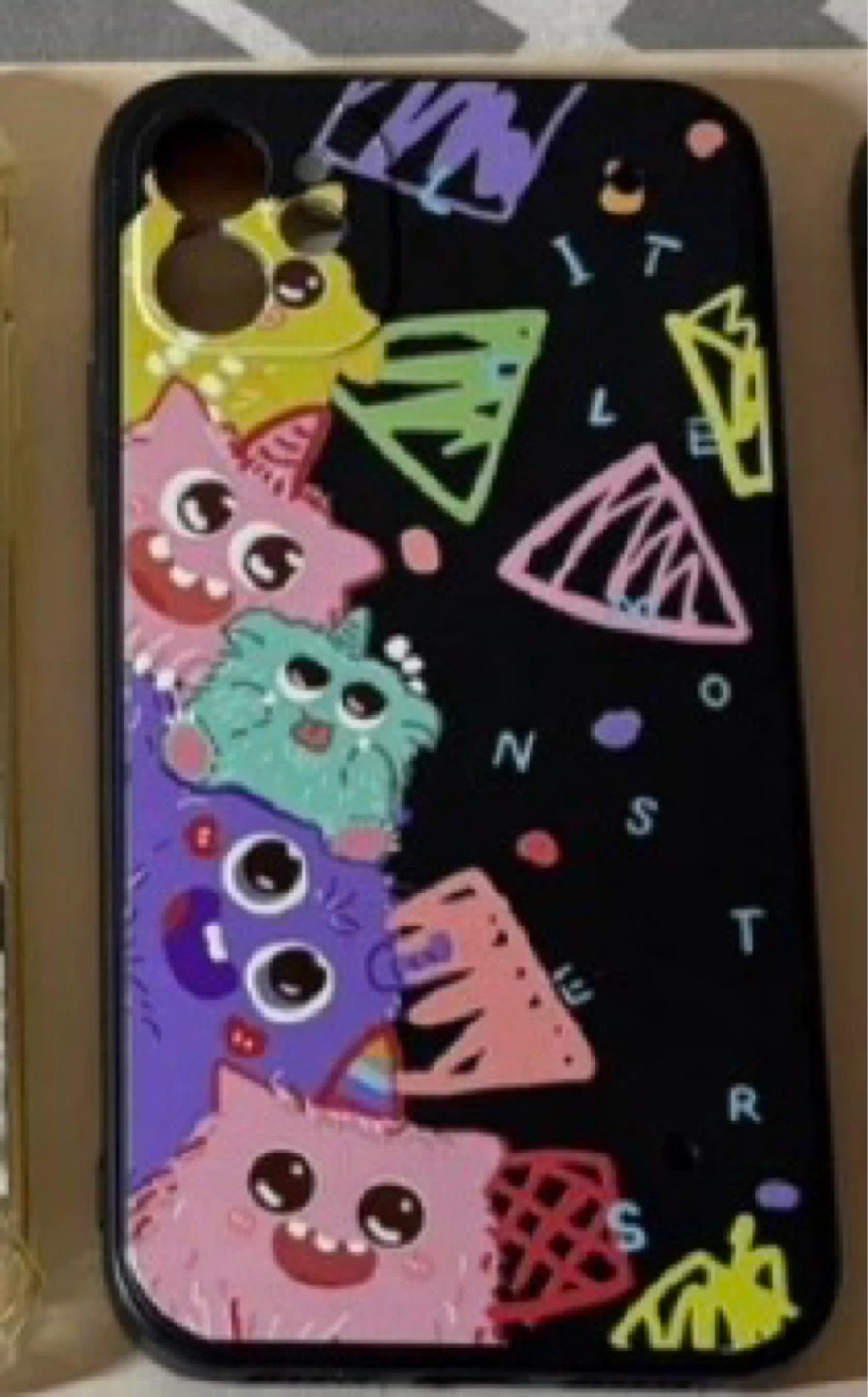 Black monster iPhone 11 case