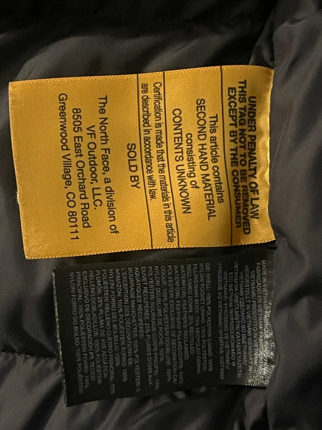 The North Face Puffer Jacket - XL - photo 4
