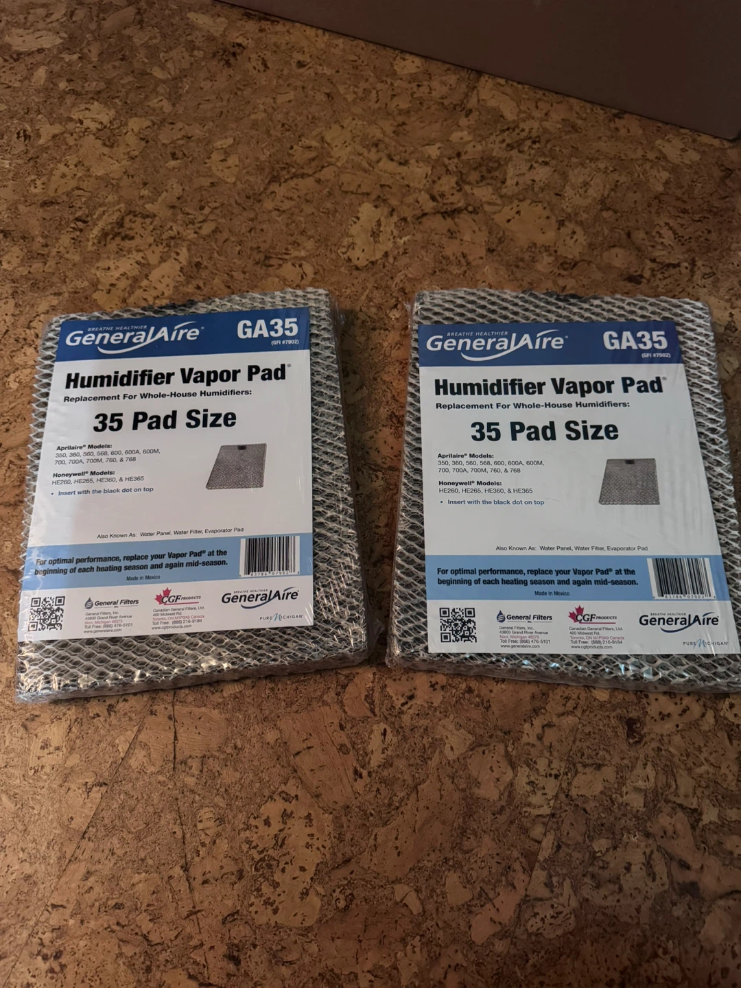 GeneralAire GA35 Humidifier Pad