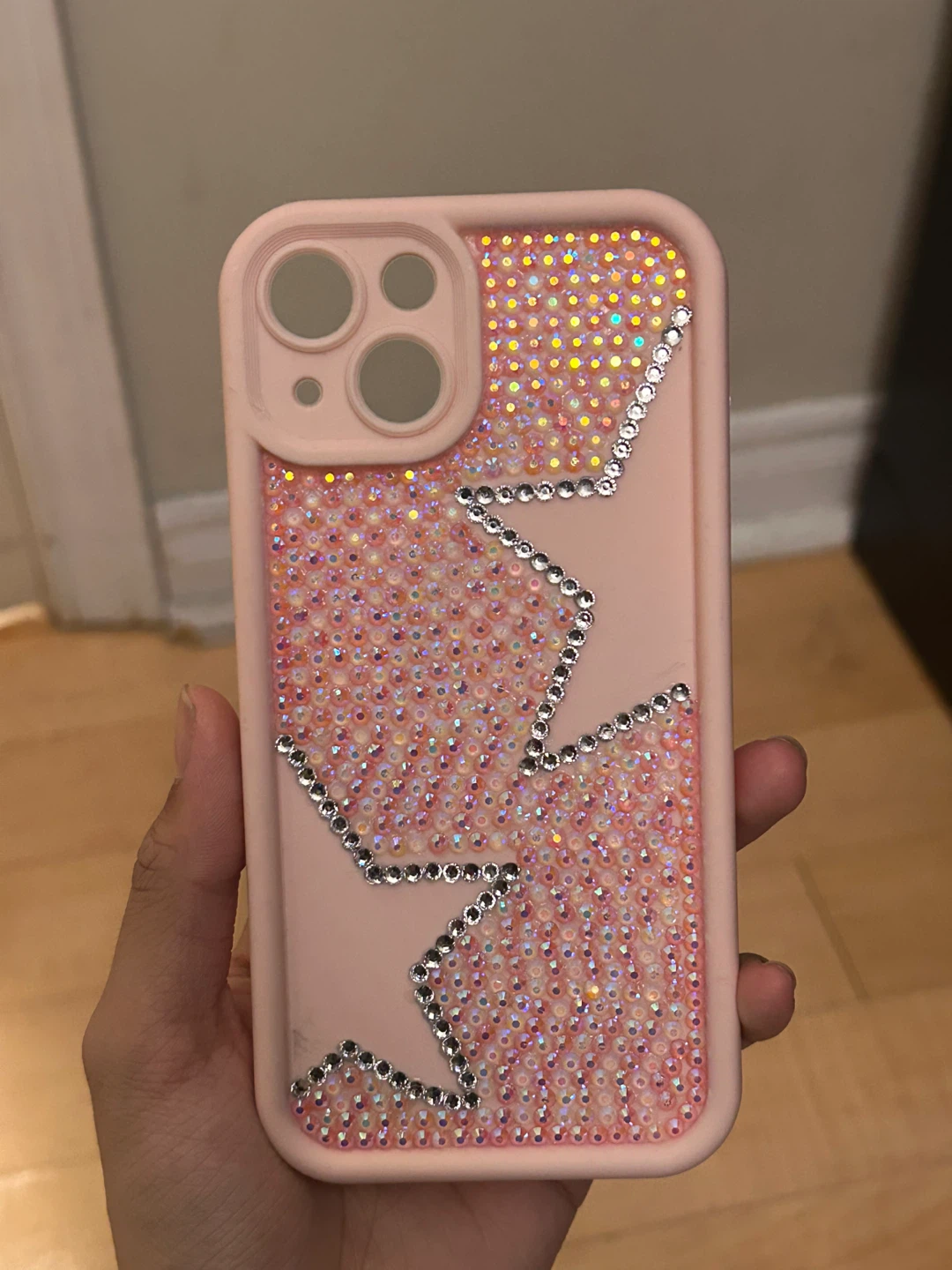 Pink Bling Star Phone Case