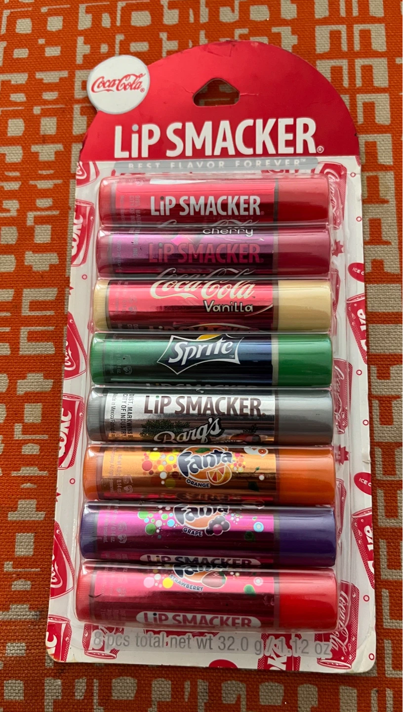 Lip Smacker Coca-Cola Flavours Lip Balm Set (8 Pieces)