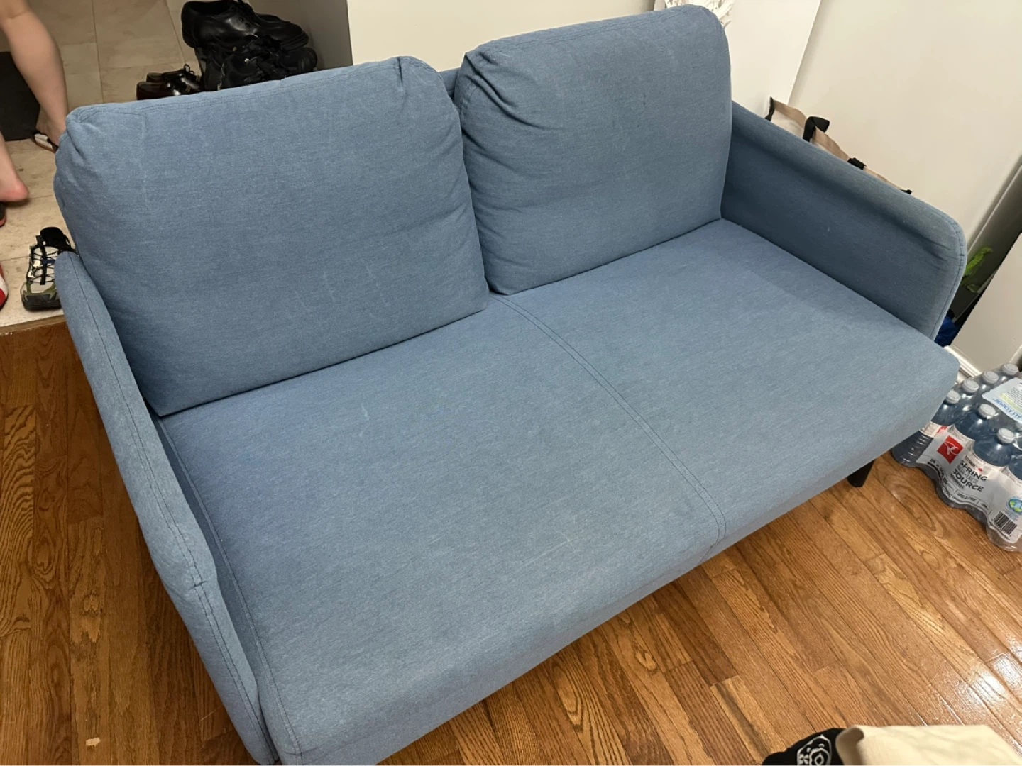 IKEA 2-Seater Sofa - Blue