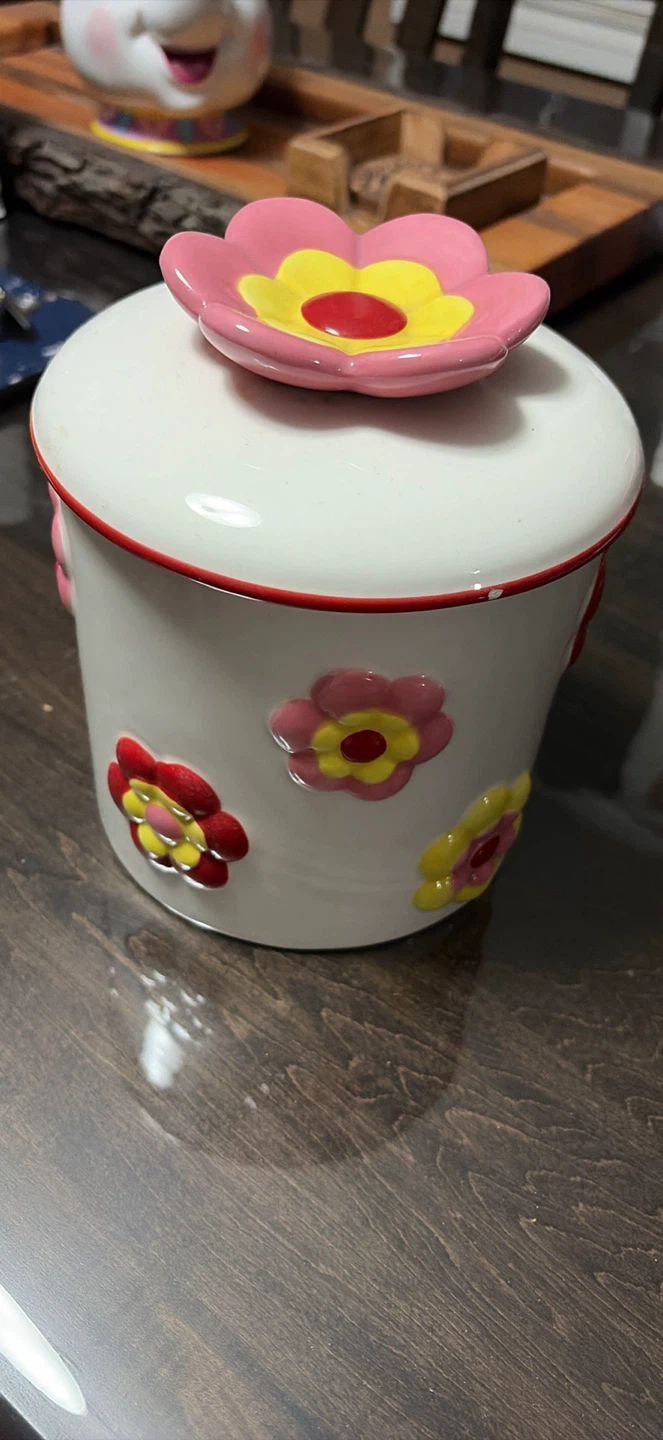 Cake Boss Flower Cookie Jar - photo 3