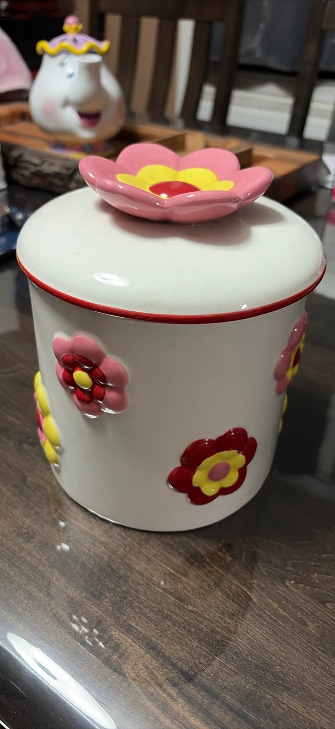 Cake Boss Flower Cookie Jar