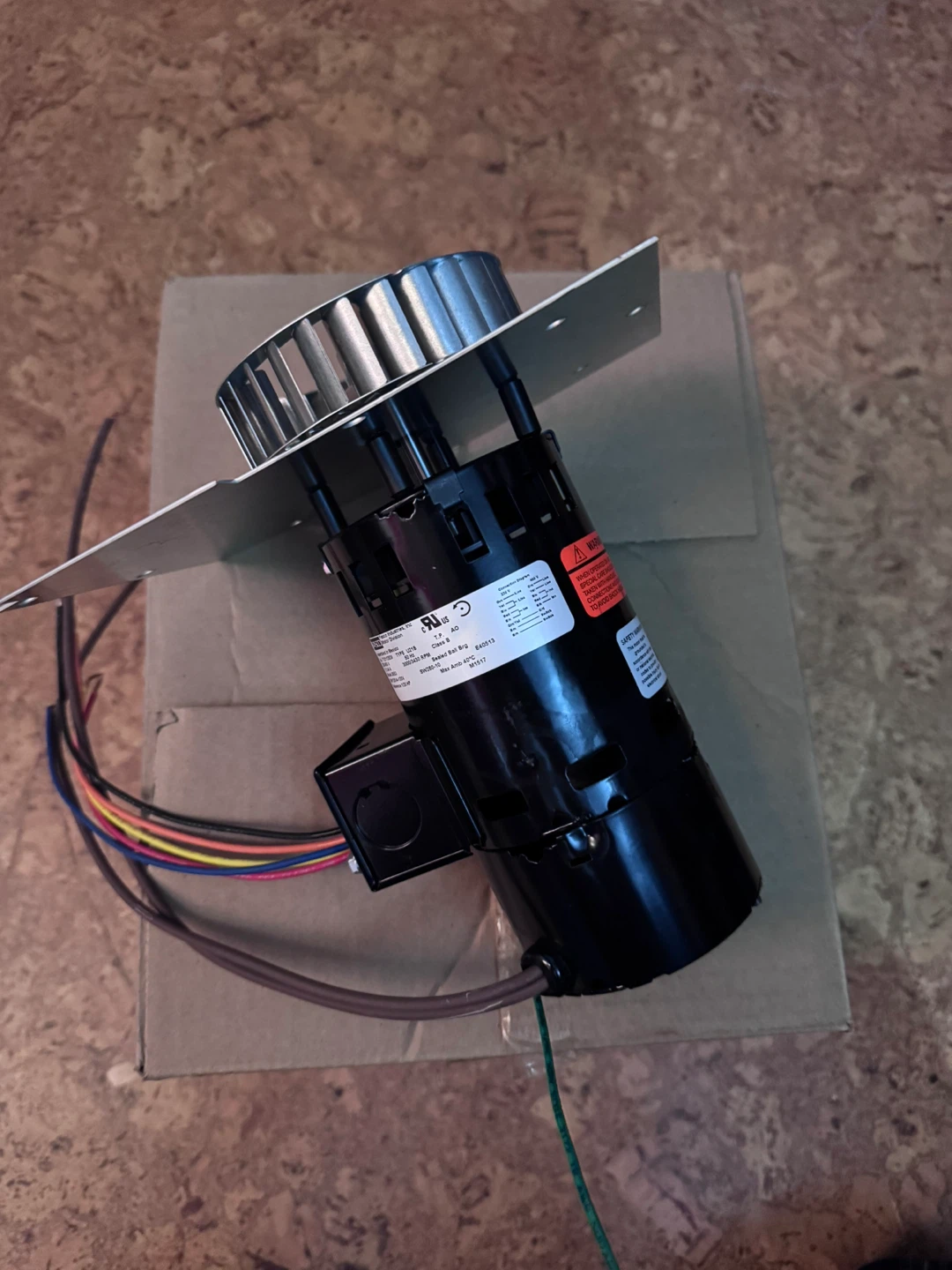 York Rooftop Universal Exhaust Motor #YVA2460 - photo 2