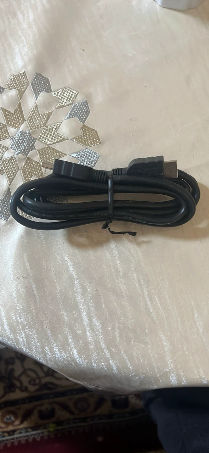 Black HDMI Cable