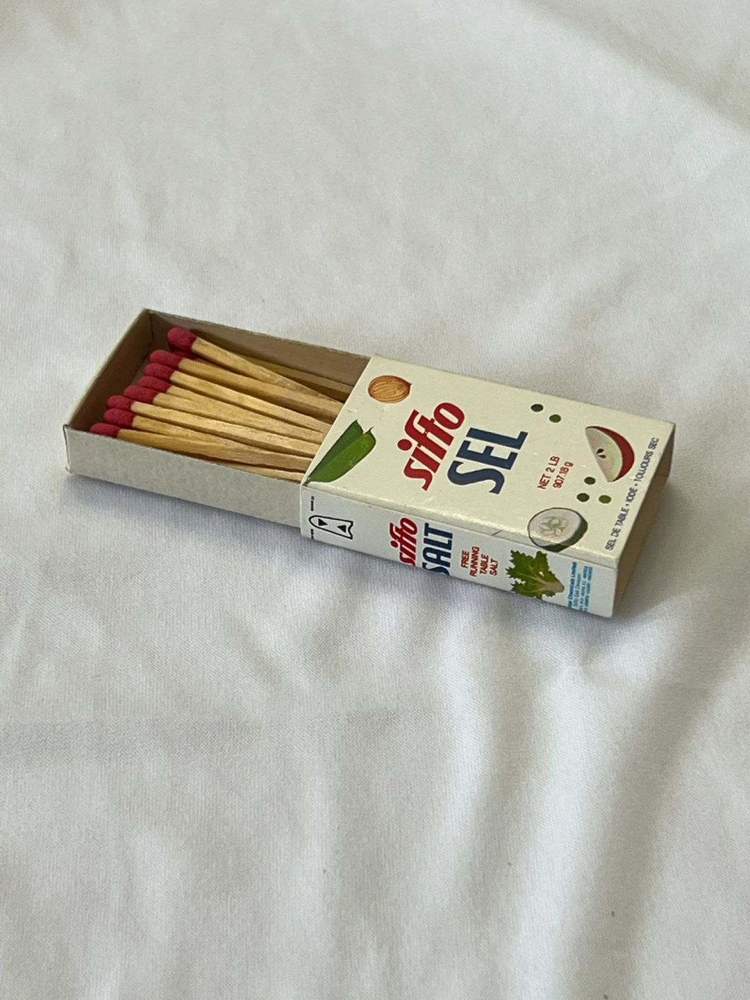 Vintage Sifto Salt Matchbox - photo 5