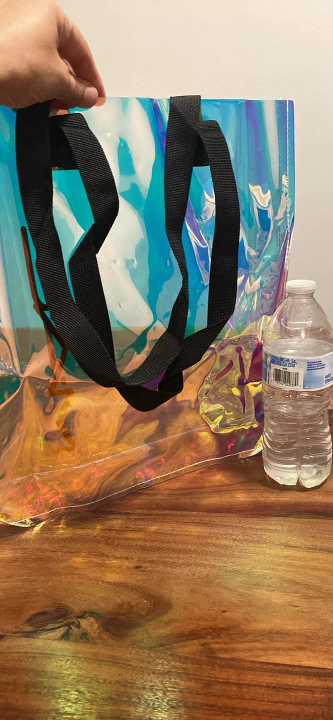 New (Unused) MAC Holographic Iridescent Tote Bag - photo 2