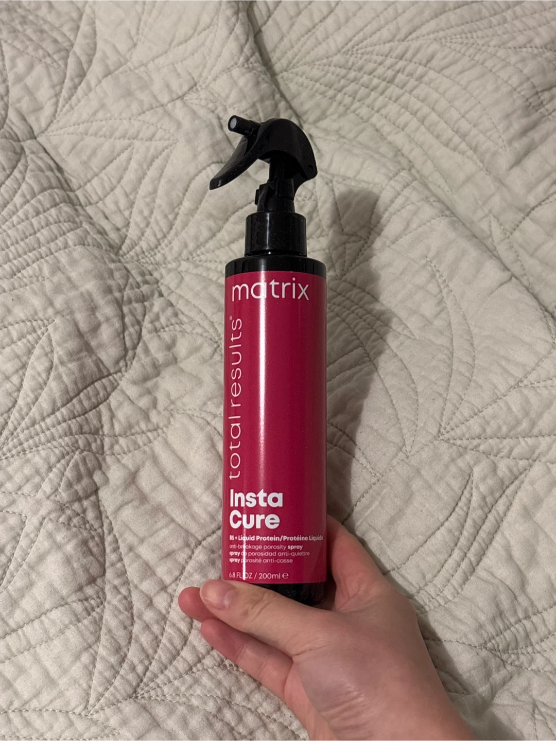 Matrix liquid protein spray