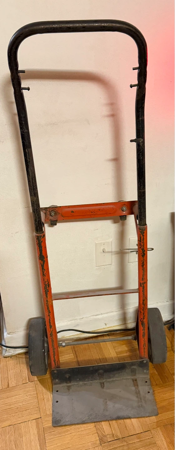 Orange Hand Truck Dolly
