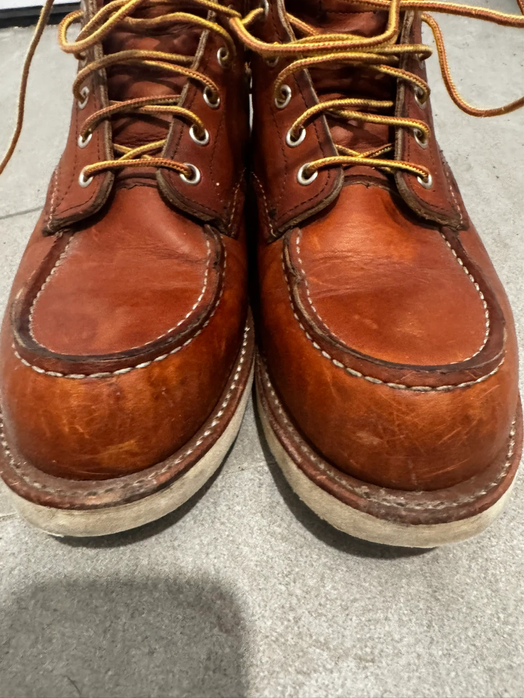 Red Wing Shoes Moc Toe Boots 875 - photo 2