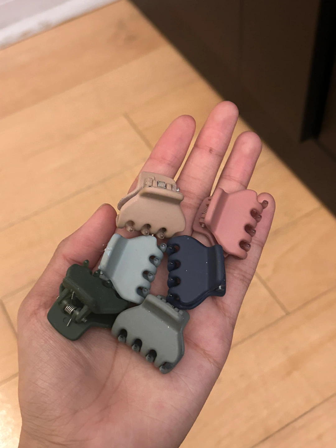 Set of 6 Mini Claw Clips