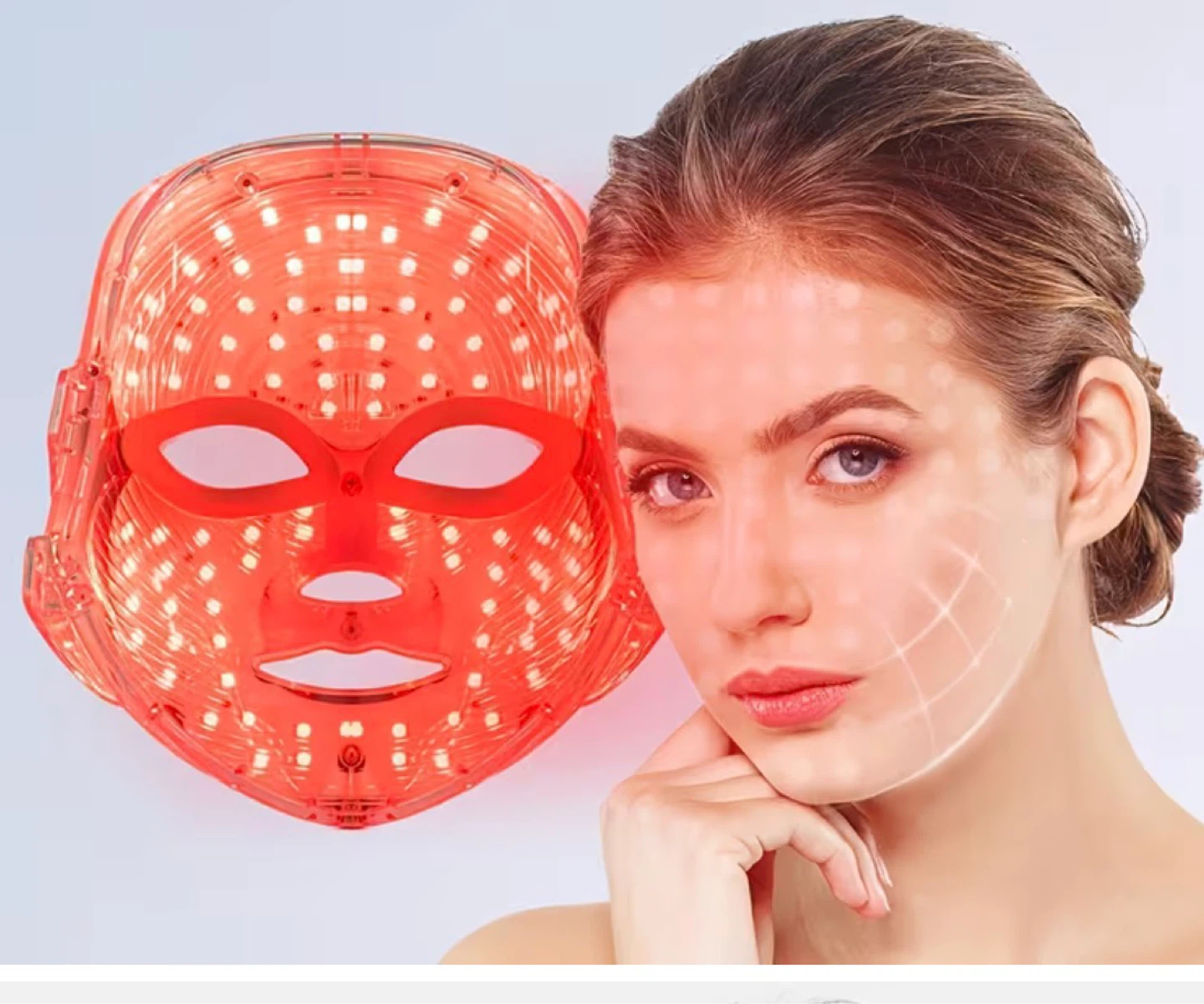 ***New***Red Light Facial therapy Mask - photo 2