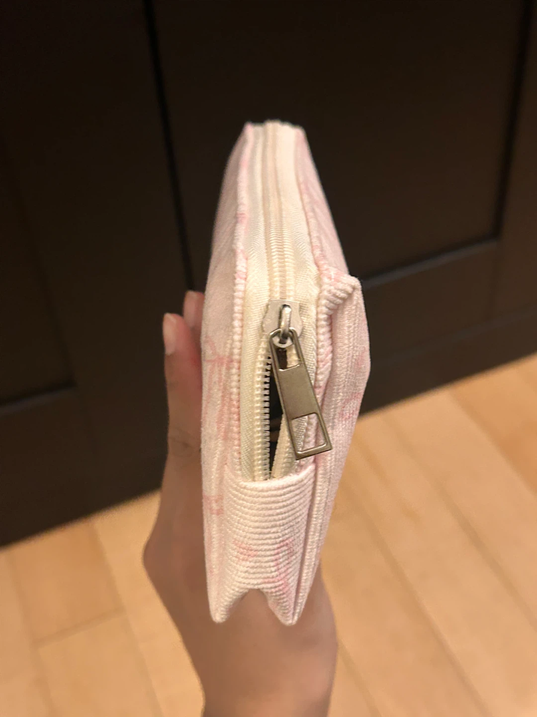 Pink Bow Zipper Pouch - photo 2
