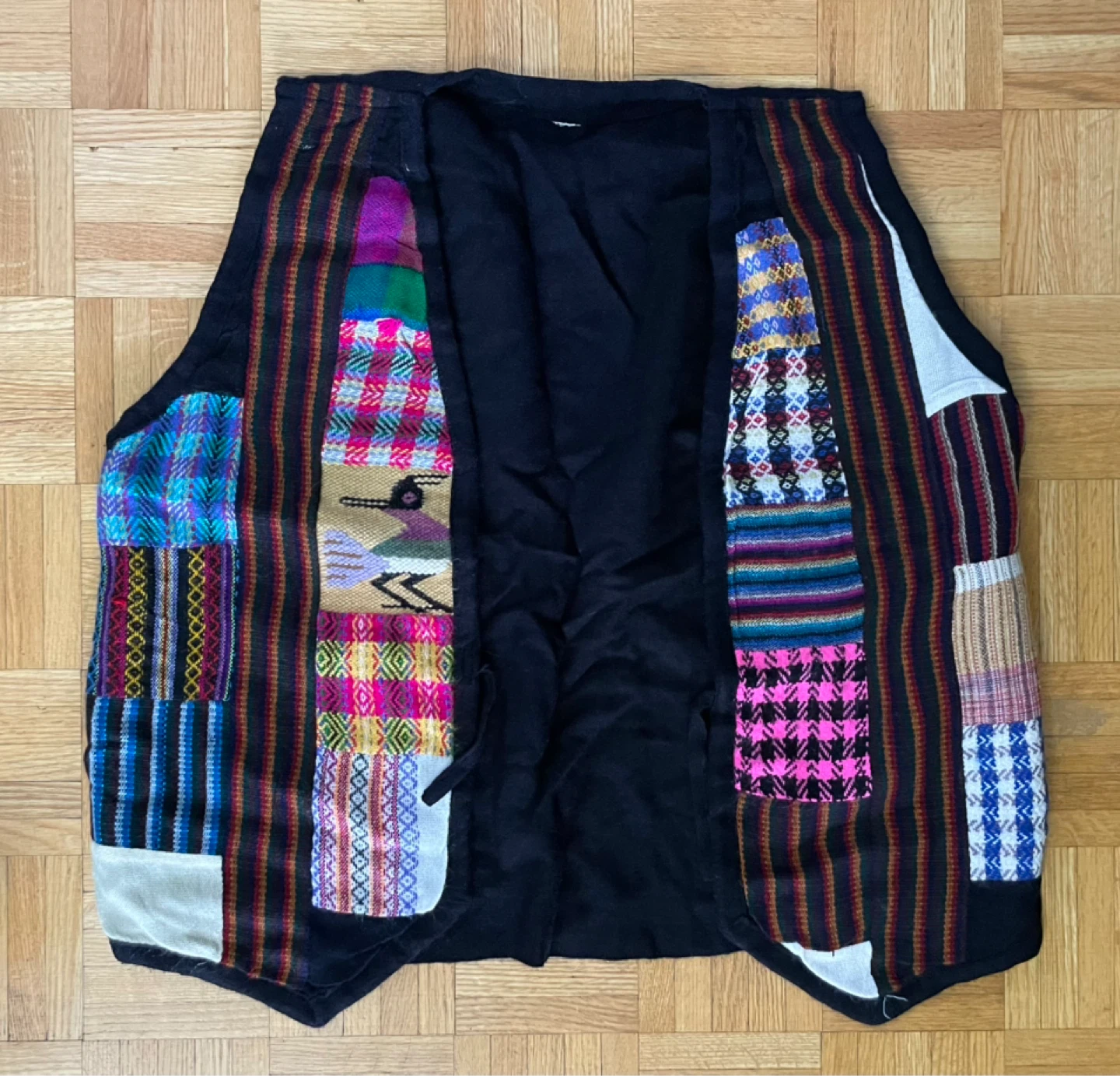 Boho Patchwork Long Sleeve Tunic Top - photo 3