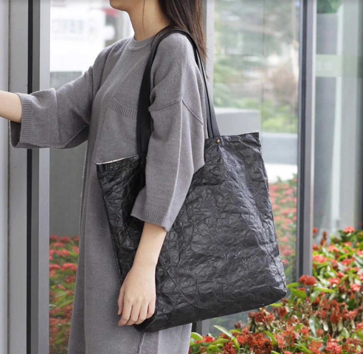 Korean Kraft Tote Bag