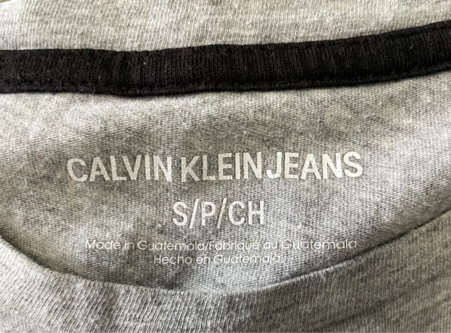 Calvin Klein Jeans Grey T-Shirt Size S/CH - photo 2