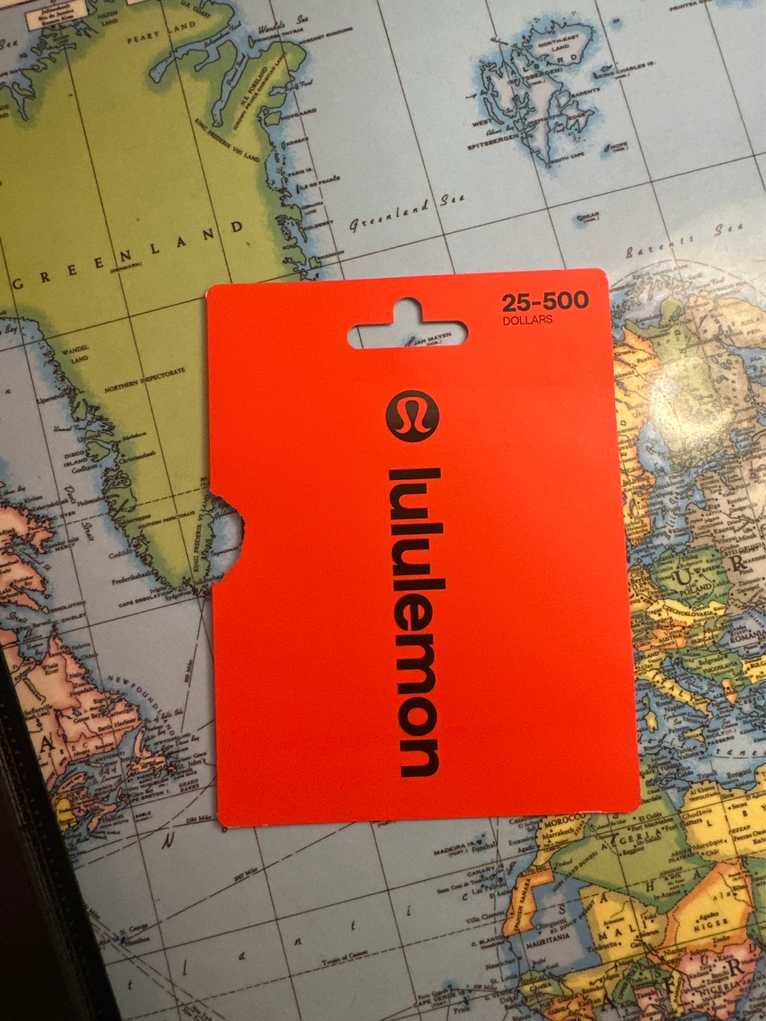 $50 Lululemon Gift Card