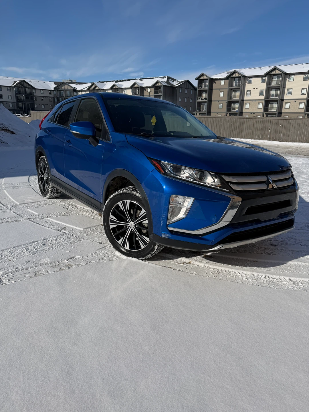 Blue Mitsubishi Eclipse Cross SUV - photo 3