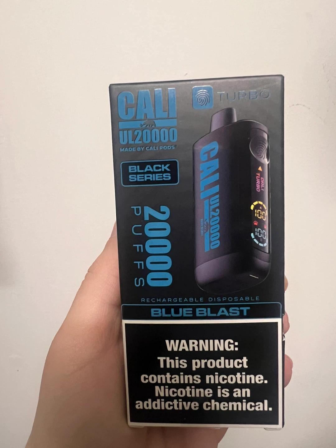 Cali UL20000 Puffs Rechargeable  - Blue Blast