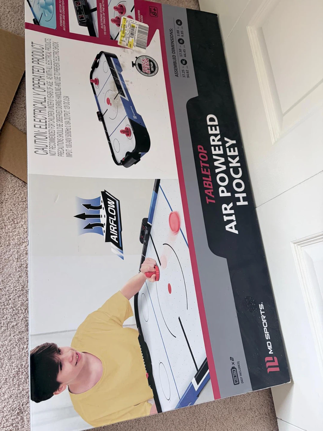 MD Sports Tabletop Air Powered Hockey Game - photo 3