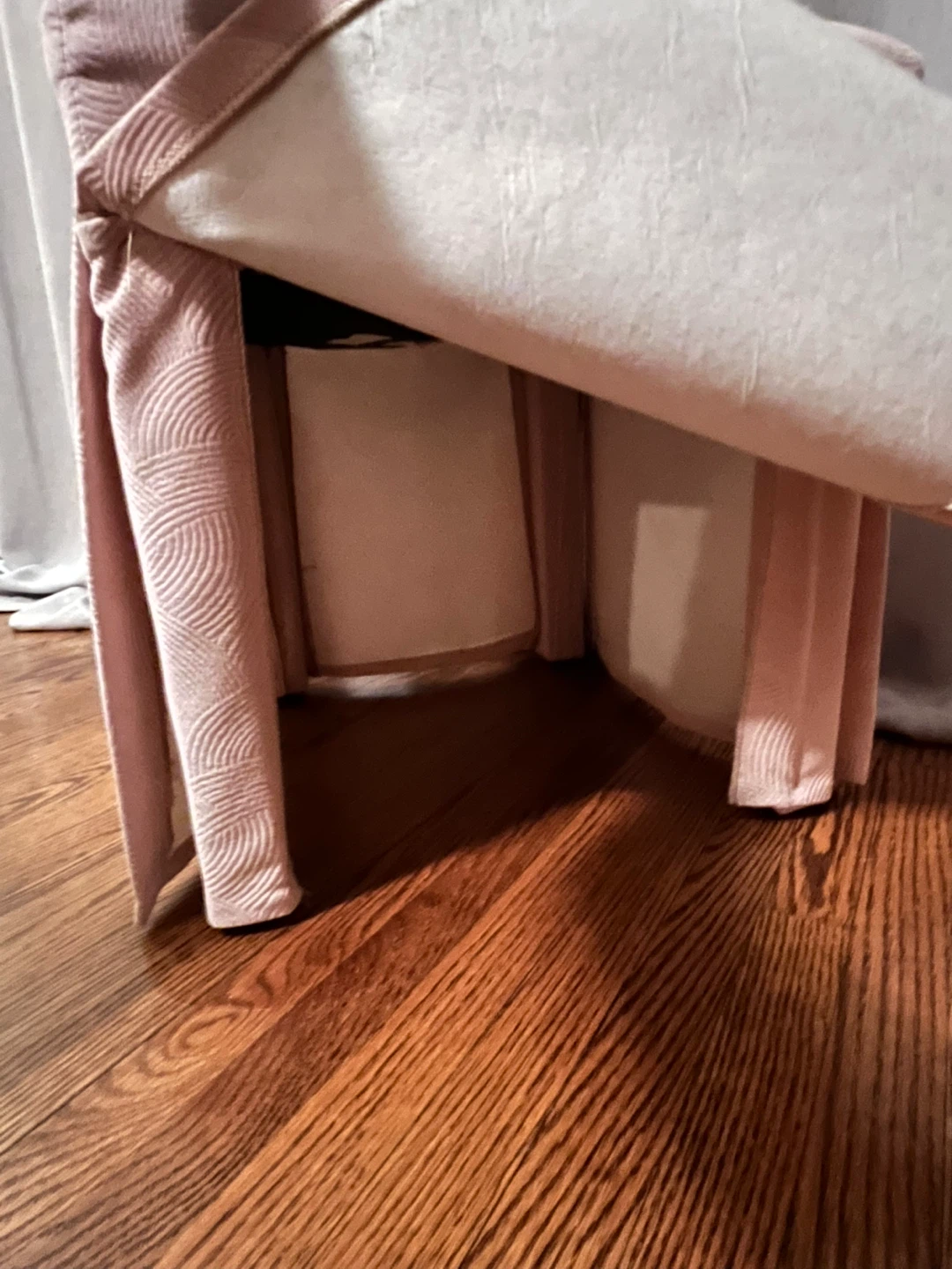Pink Upholstered Accent Chair - photo 5