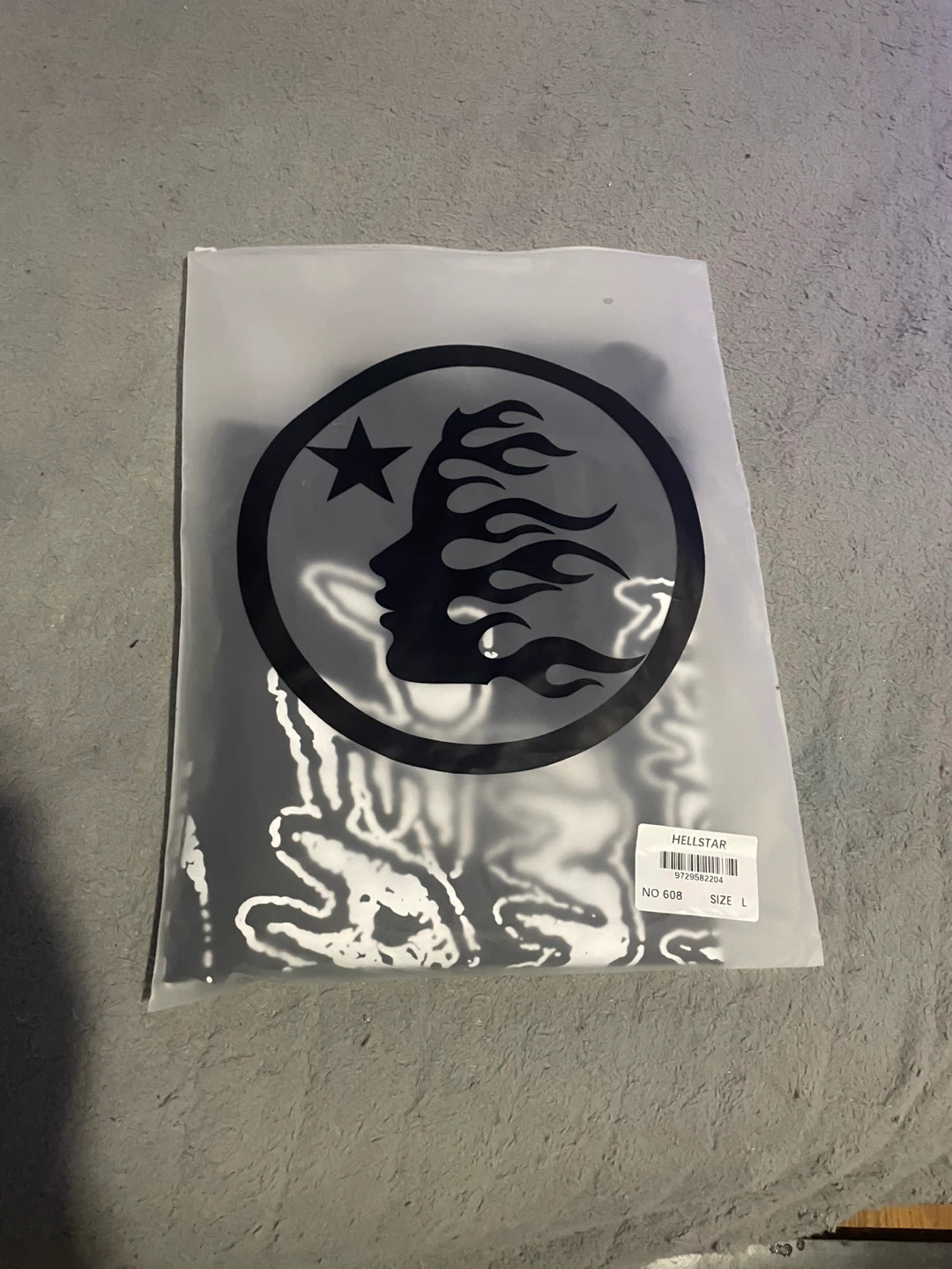 Hellstar "Reach Your Inner Peace" Graphic T-Shirt Size L - photo 4