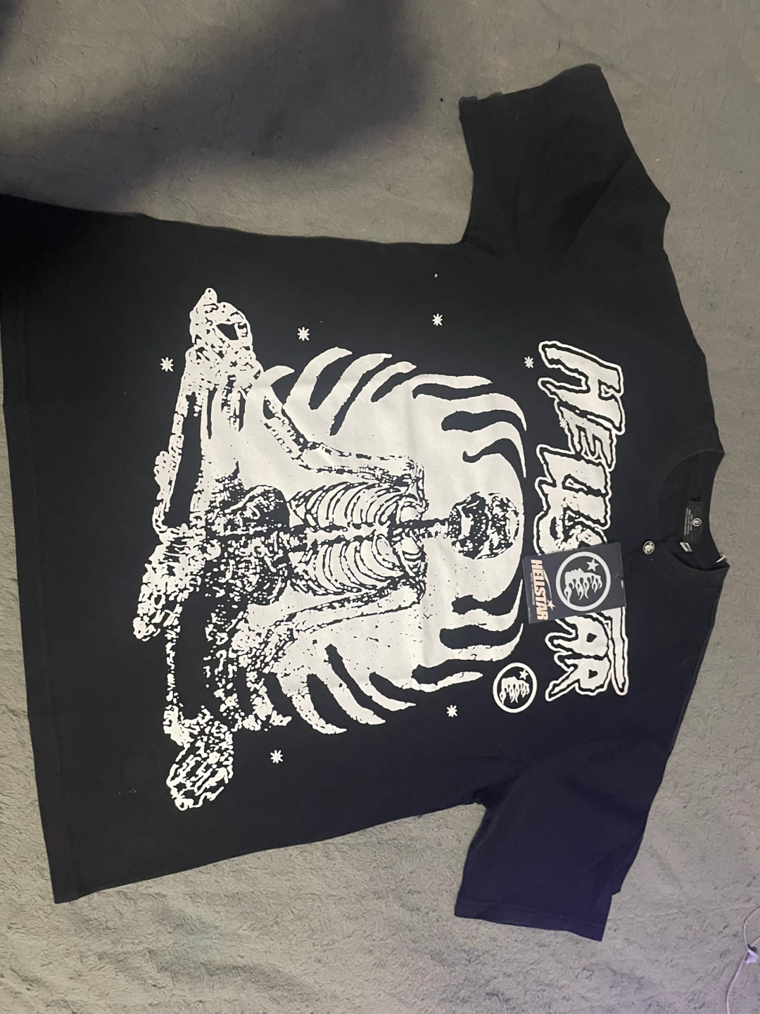 Hellstar "Reach Your Inner Peace" Graphic T-Shirt Size L