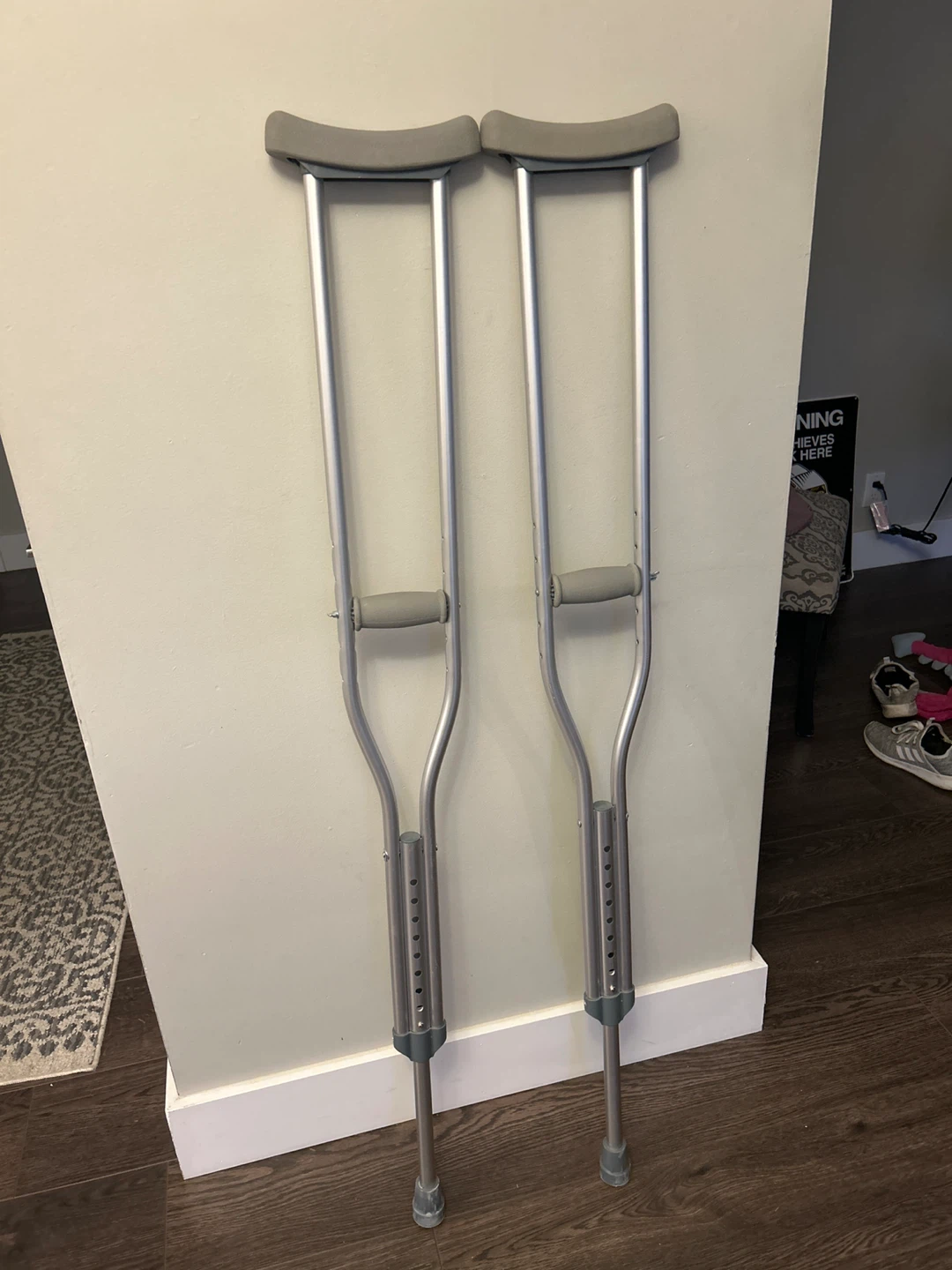 Pair of Adult Crutches