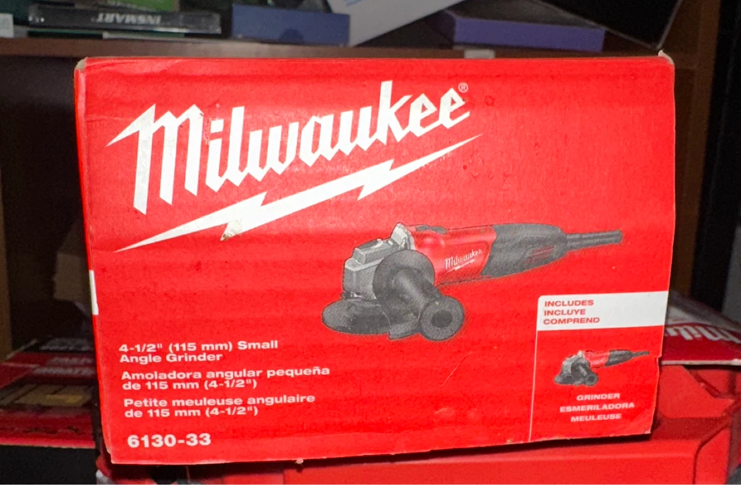 Milwaukee 4-1/2" Small Angle Grinder 6130-33 - photo 4