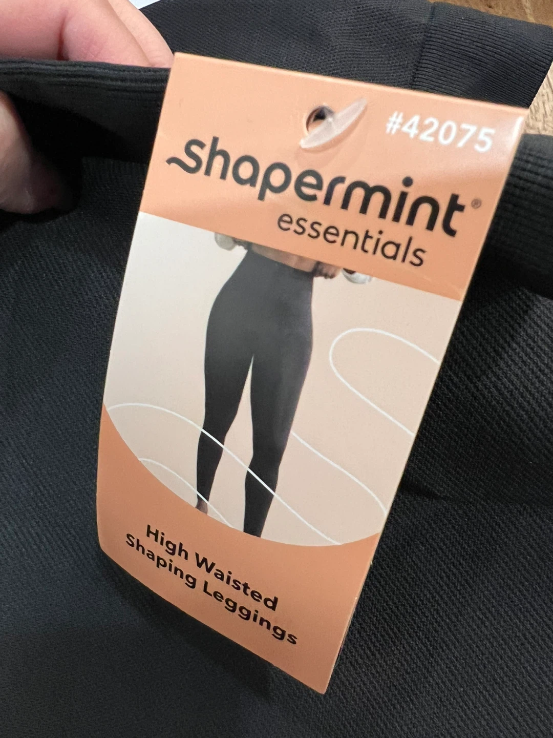 Shapermint Essentials High Waisted Shaping Leggings L Black - photo 3