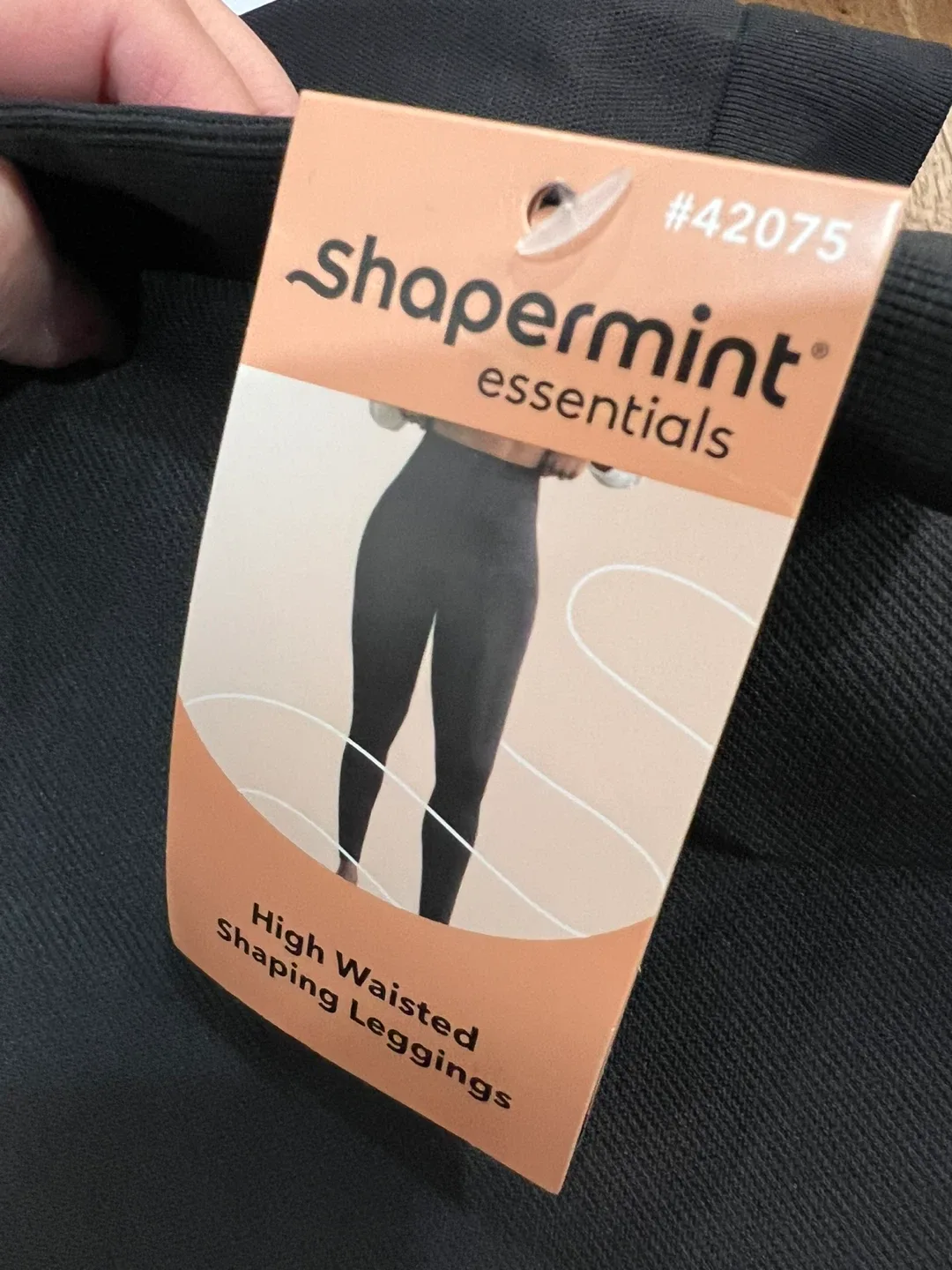 Shapermint Essentials High Waisted Shaping Leggings L Black - photo 3