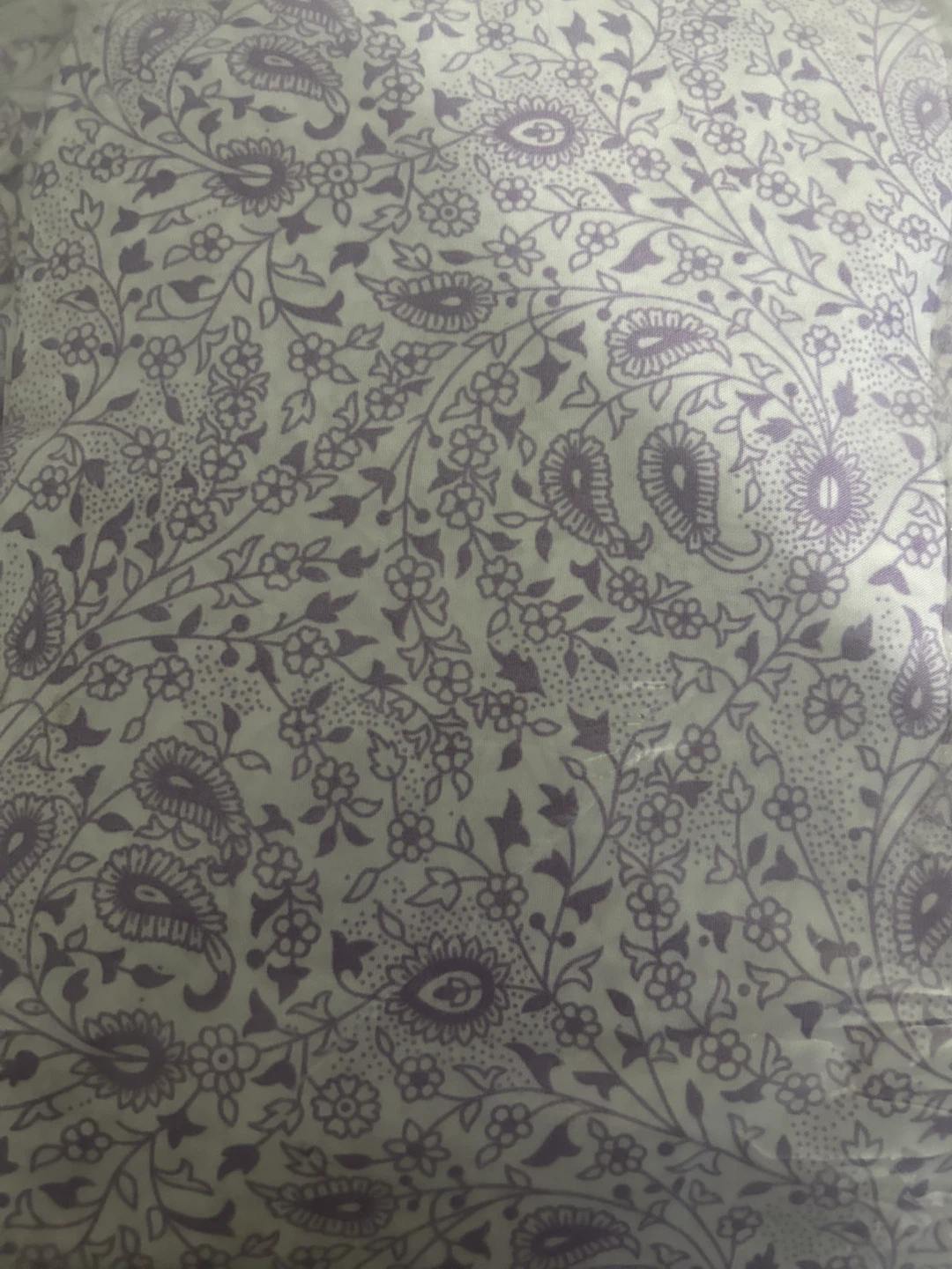 AmazonBasics Full Sheet Set - Purple Floral Pattern