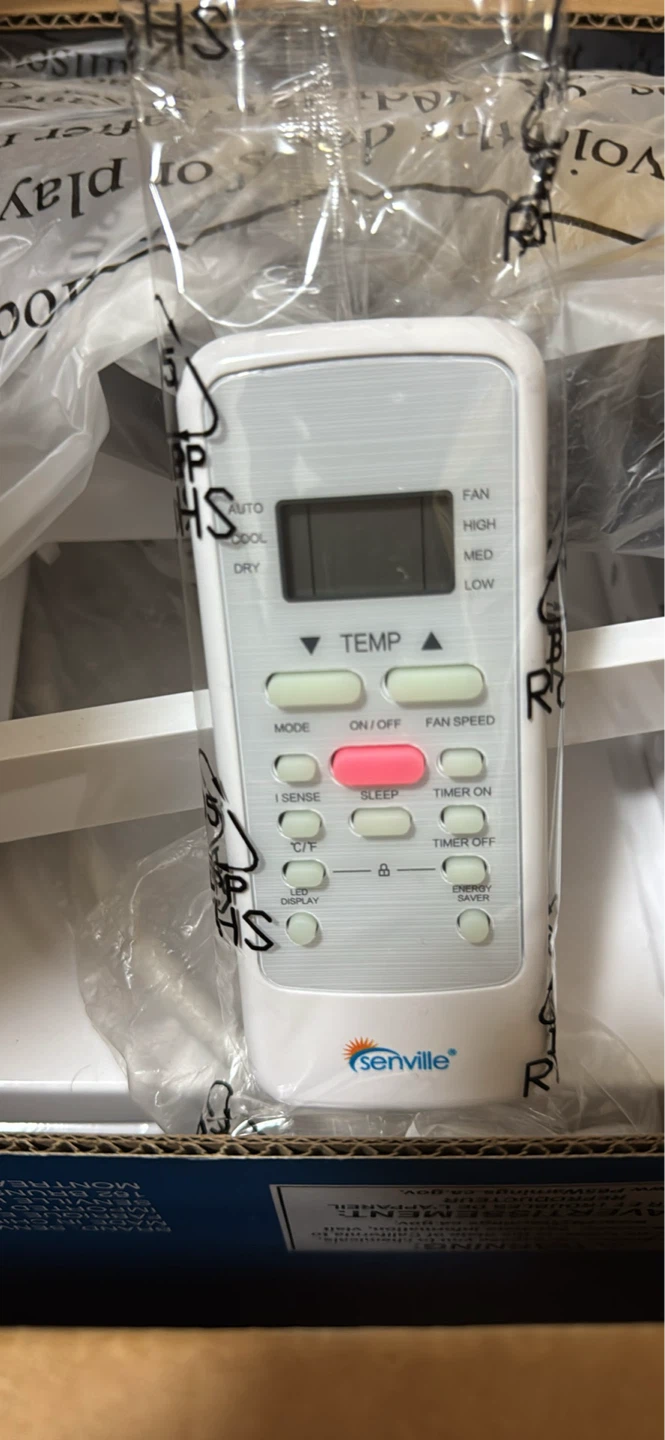 Senville Air Conditioner Remote Control - photo 2