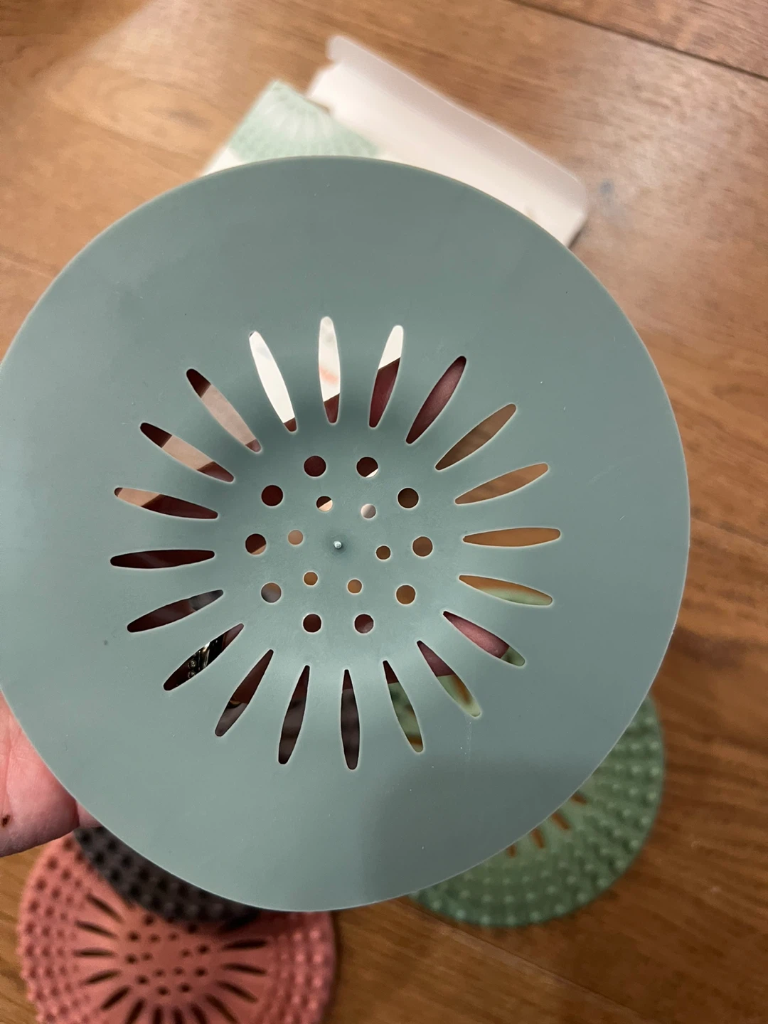Gotega Colorful Hair Catcher Shower Drain Strainer - 5 Pack - photo 3