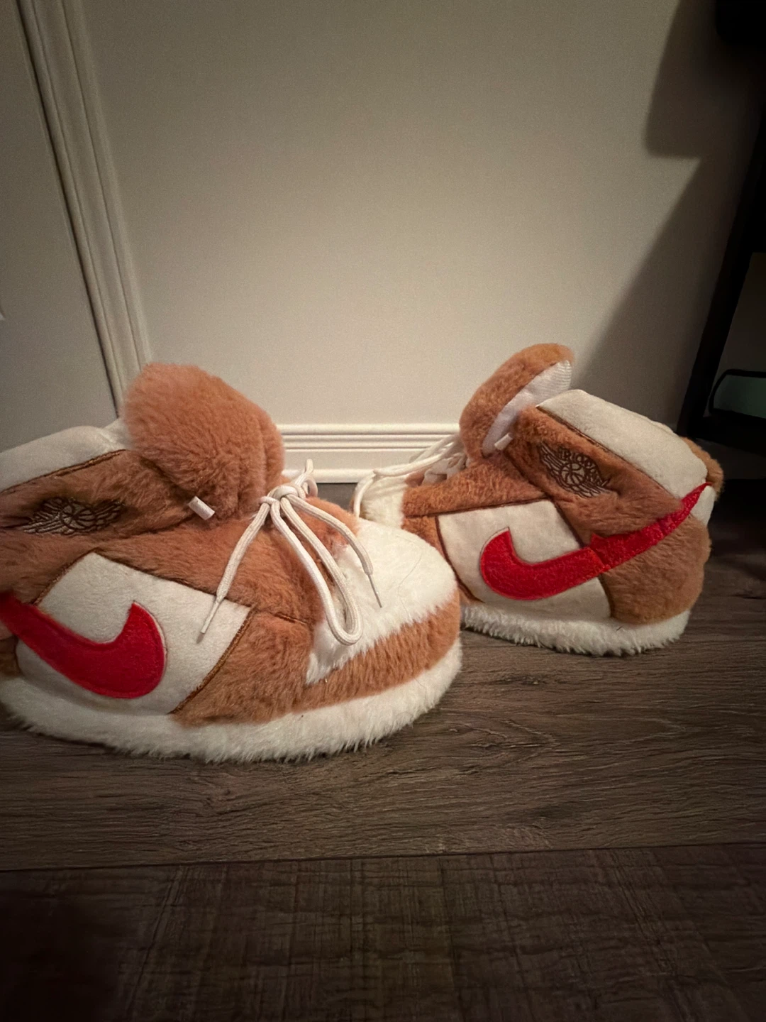 Fluffy Sneaker Slippers