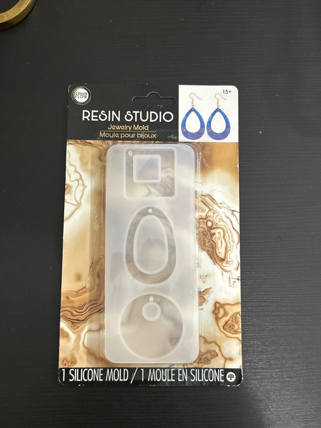 Resin Studio Jewelry Mold for Earrings