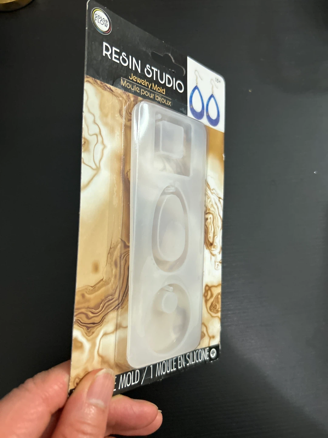 Resin Studio Jewelry Mold for Earrings - photo 3