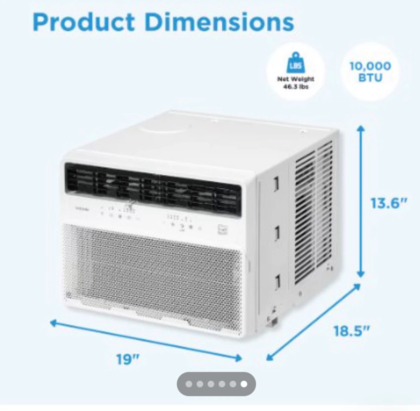 Brand New 10,000 BTU Window Air Conditioner