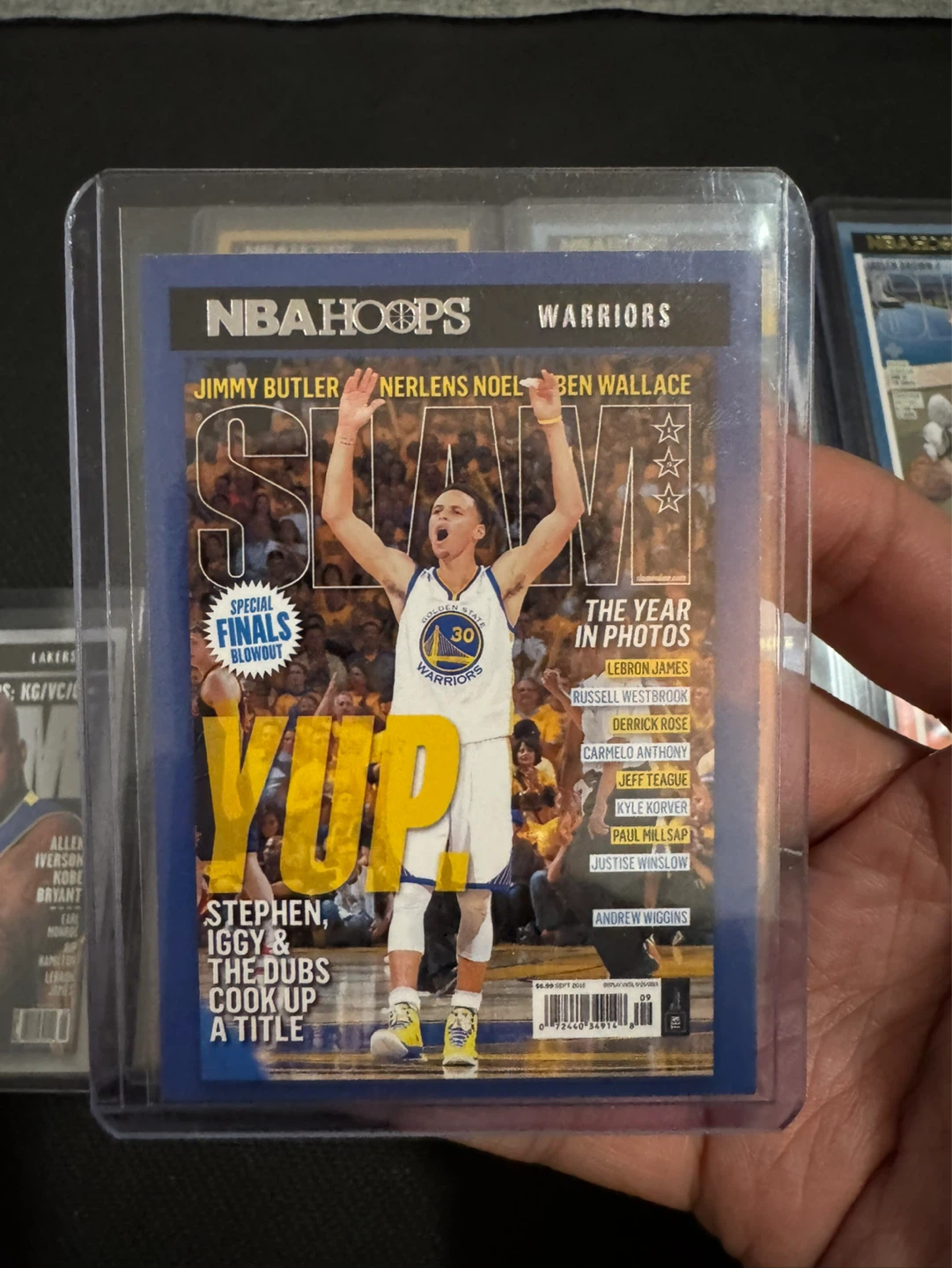 NBA Hoops Slam Magazine Cards - Lot of 8 - photo 2