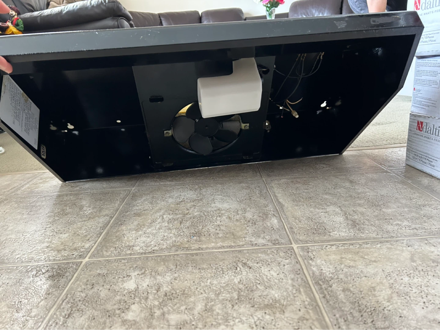 Broan Black Under Cabinet Range Hood