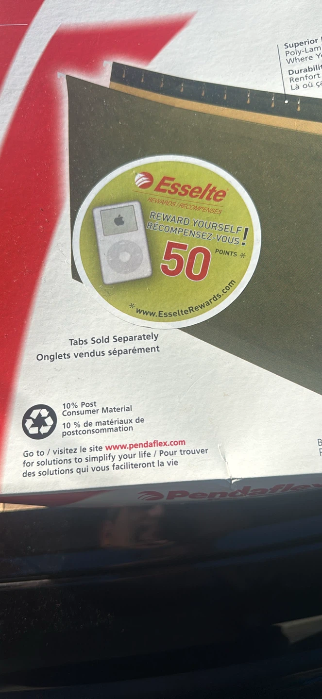 Esselte File Folders