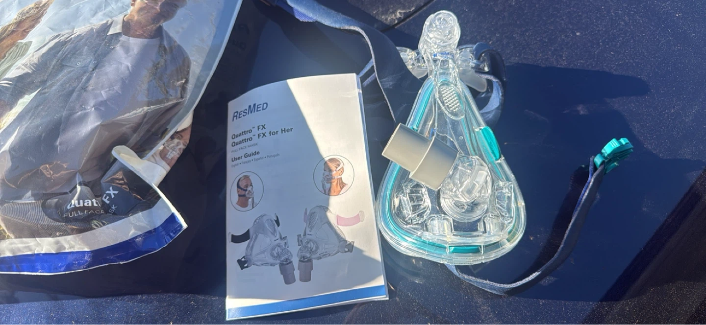 ResMed Quattro FX for Her Full Face Mask - photo 4