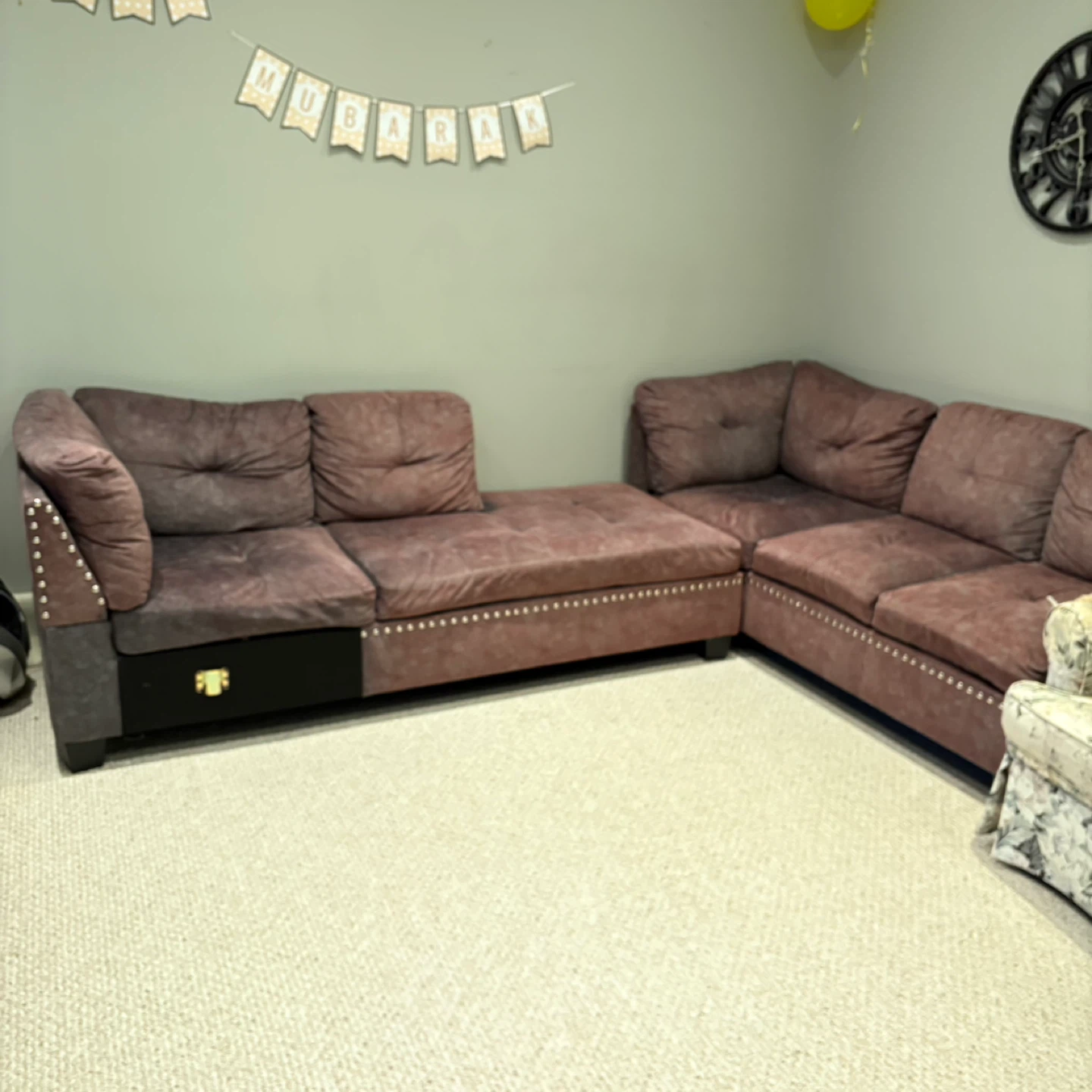 Grey Sectional Sofa