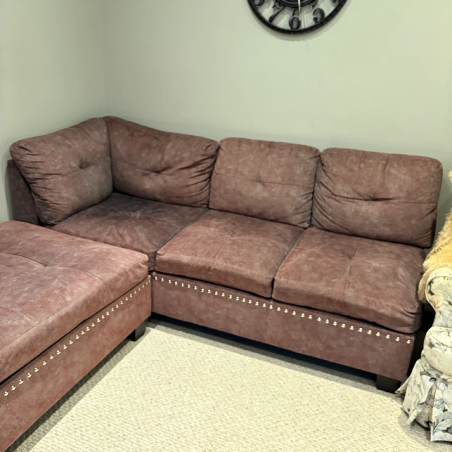Grey Sectional Sofa - photo 3