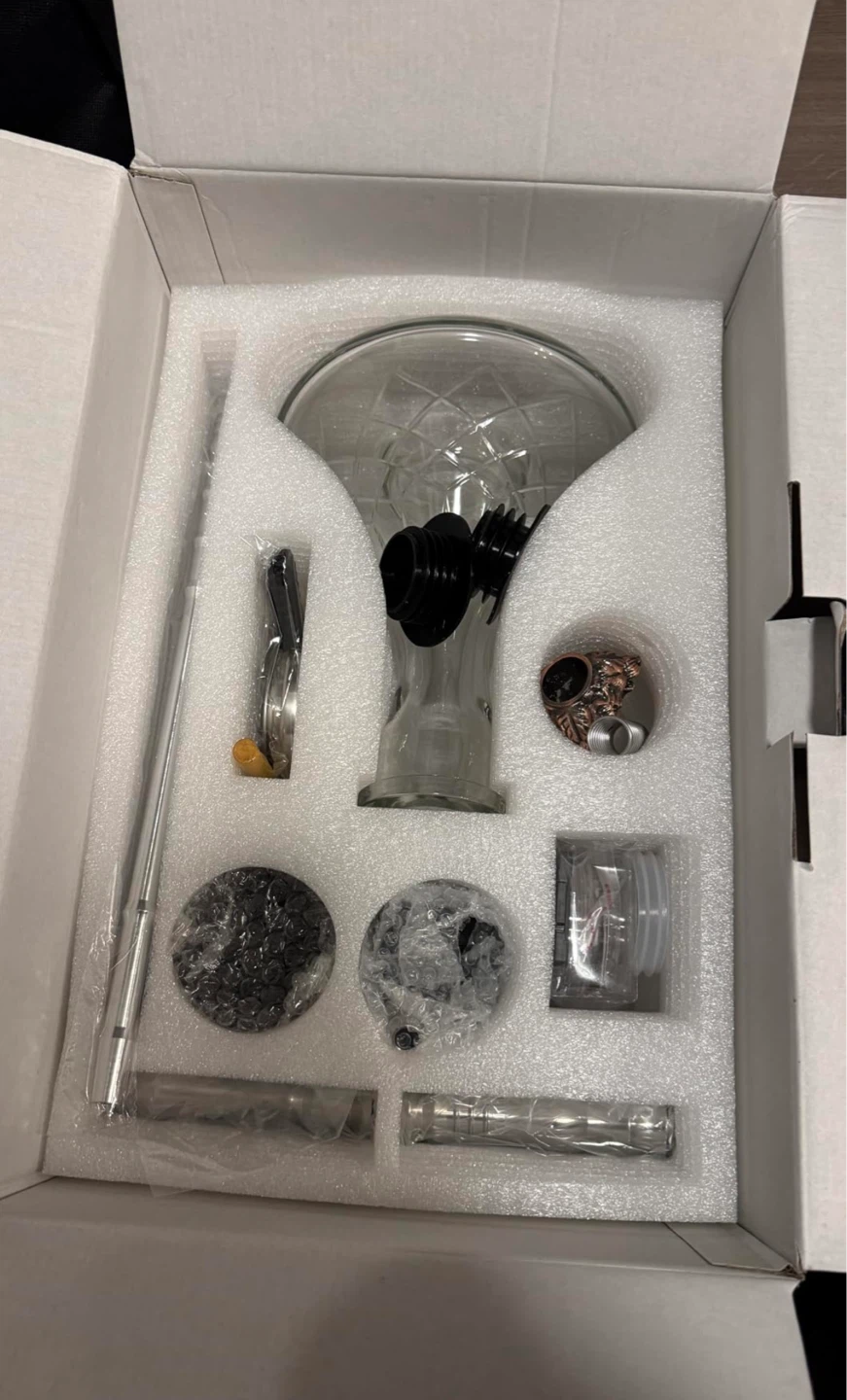 Stainless Steel Shisha Pipe Set Hookah - photo 3