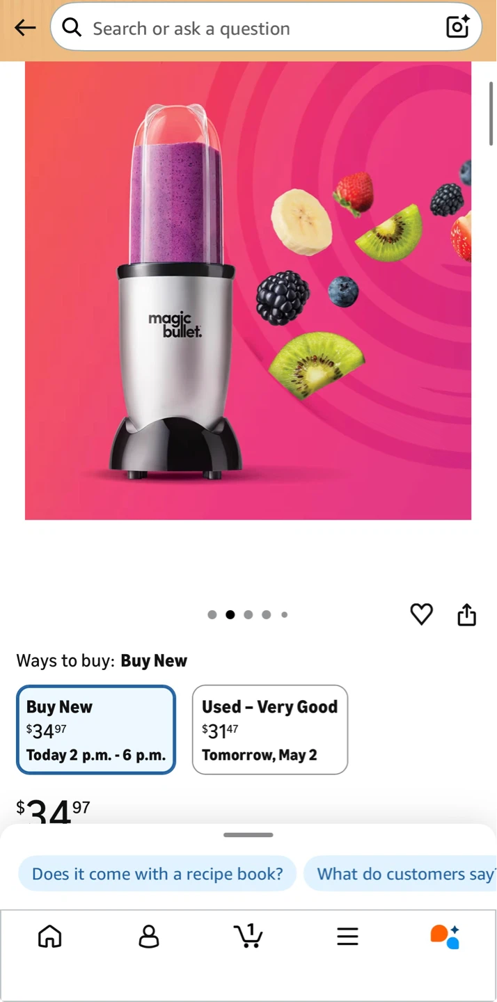 Magic Bullet Blender - photo 2
